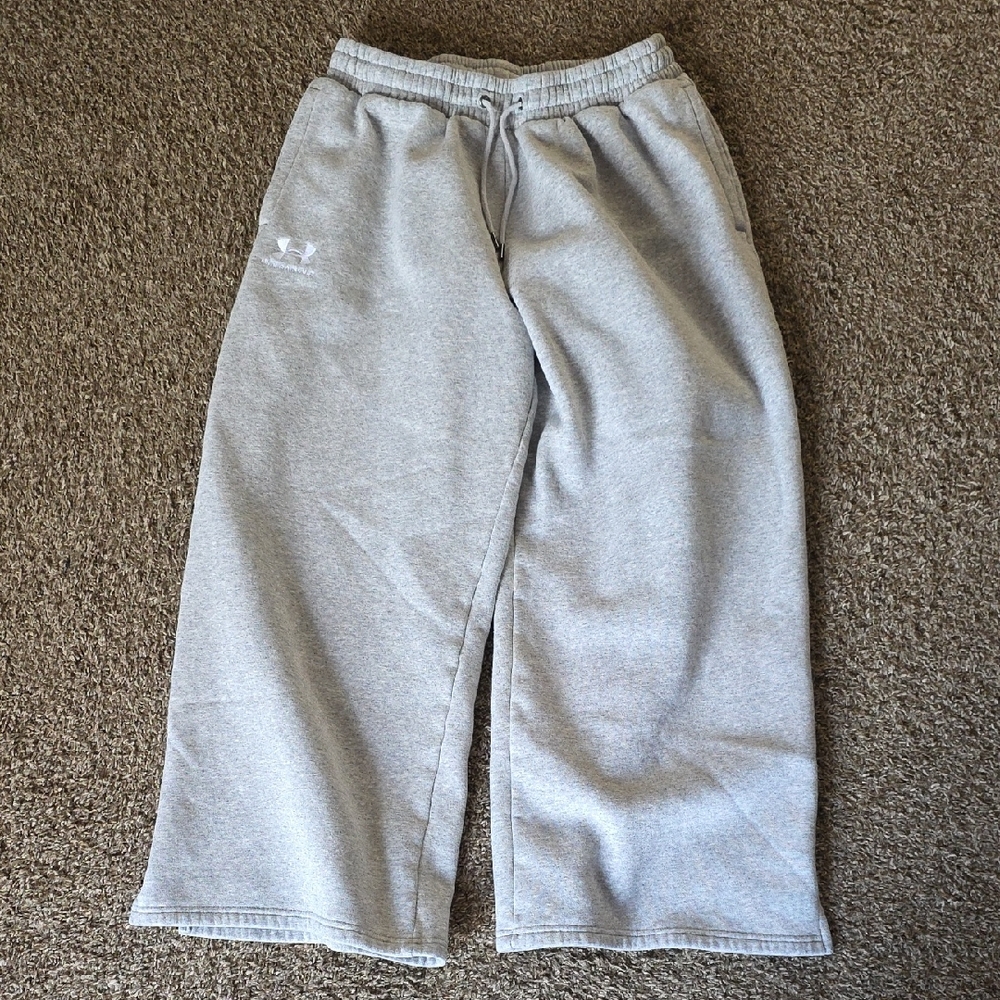 Under Armour Womens Light Gray Joggers